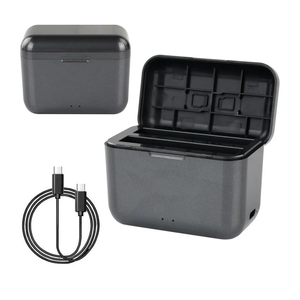 Coyktonty Fast Battery Charger for Insta360 X5,Simultaneous Charging of 2 Batteries with Misro SD Card Slots, Supports PD Fast Charging (Batteries No Included)