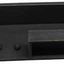 Multi-Functional Storage Shelf With French Clear Wall Mount 23.76"x 6"x 6", Grey