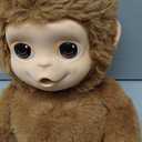Little Live Pets My Baby Monkey Mango - Interactive Plush Toy, 50+ Sounds & Reactions, Moving Mouth, Bottle Feeding, Thumb Sucking, Grippy Hands & Feet, Soft Cuddly Stuffed Animal  Gift for Kids 4+