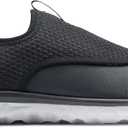 BASS OUTDOOR Men's Hex Action Hiking Shoes  Traction Sole Slip-ons (10.5, Black)