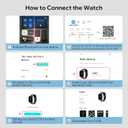 Smartwatch for Women - Call, Fitness Tracker, Heart Rate & Sleep Monitor, 1.69" Touch Screen, Waterproof - For Android & iPhone, Pink