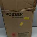 VOSSER Air Mattress Queen with Built in Pump, Updated Blow Up Mattress in 3 Mins, 18'' Raised Self Inflatable Mattress, Portable Airbed for Home, Floor&Camping, Queen Size Air Matress for Adults, 660LB Max