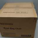 Bean Bag Chair for Adults and Teens, Comfy Cozy Bean Bag Chairs,Beanbag Chair for Dorm Lazy Couch Sofa Chair Living Room Gaming,Reading (Darkgray)