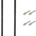 SCX10 Drive Shaft 2PCS SCX10 Driveshaft Stainless Steel Rear Front Driver Shaft 68-229mm Cut to Length for 1/10 RC Crawler LCG Rig Sportsy Scalers GSPEED Capra SCX10 Pro Element DIY SCX10 (Black)