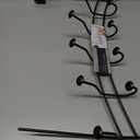 Spectrum Windsor Bronze 6 Hook Over the Door Hooks for Hanging Coats Bags Towels Hats Totes & More, Fits Most Doors Sturdy Steel Storage Rack for Bedroom Bathroom Closet Entryway Organization