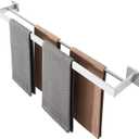 Alise Double Towel Bar, 32" SUS304 Stainless Steel Towel Racks for Bathroom, Long Bathroom Towel Rack Wall Mounted, Heavy Duty Towel Holder, Brushed Nickel