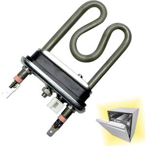 AEG72950001 Dishwasher Heater Assembly Compatible with LG LDF5545ST LDS5811ST LDS5811BB, AEG L8FEC9412N Dishwashers Heating Element and Thermistor Set Replace 2657686 PS7788065 and More