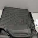 Floor Mats & Cargo Liner for 2023 2024 2025 Cadillac Lyriq,1st 2nd Row with Trunk Mat,TPE All Weather Protection Slush Floor Liner Black