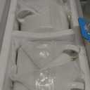 DELLING 28 Oz Soup Bowls with Handles and Lids, Large French Onion Soup Bowls, Ceramic Soup Crocks for French Onion, Oven Safe Bowls for Chili, Beef Stew, Cereal, Pot Pies, Bowls Set of 4, White