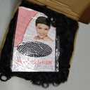 Curly Wigs for Black Women Short Curly Wig with Bangs Soft Big Bouncy Fluffy Small Curls Heat Resistant Synthetic Wig for Daily Party Use (Natural Black, 14Inch)