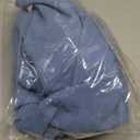 Mens Zip Up Jacket Mock Neck(Greyish Blue, XXL)