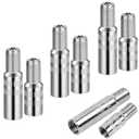 Framad 8PCS Tire Valve Stem Extension with Two Sizes: 39mm and 25mm, Brass Tire Valve Extender for Car Motorcycle Truck