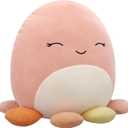 Squishmallows Original 12in Melina The Happy Peach Octopus  Official Jazwares Plush (Medium-Sized)
