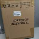 Acrylic Clear Display Case for Collectibles, 4 Layer Adjustable Figure Display Case with Magnetic Door, Large Stackable Showcase Display Box for Figures (Large 1-Pack)