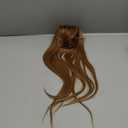 MY-LADY Human Hair Toppers for Women Real Remy Hair 150% Density 7 * 13CM Silk Base with Bangs Clip in Hair Pieces Straight Hairpiece for Thinning Hair 18 Inch #06 Light Brown