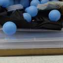 6 Sets Baby Shower Games Funny Bridal Shower Games Activities - Funniest Baby Shower Game Ever, Ice Breakers for Boy or Girl, Ping Pong Twerk Game (Blue)