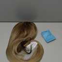 HAIRCUBE Long Layered Synthetic Hair Wigs for Women with Bang (Dark Blonde)