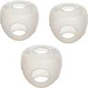 Rocky Mountain Goods Safety Door Knob Covers for Kids - Pack of 3 Childproof Lock Over Door Knob - Easy Squeeze and Turn for Adults to Open Door - Easy No Tools Install - Works with Locking Doors