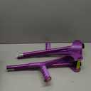 Forearm Crutches Pair Folding Forearm Crutches Anti-Drop Cuff Reduces The Hassle of Picking Up Forearm CrutchComfortable Grip and Wear-Resistant, Non-Slip Forearm Crutches (Violet)