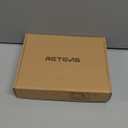 Retevis RT22 Walkie Talkies, Mini 2 Way Radio Rechargeable, VOX Handsfree, Portable, Two-Way Radios Long Range with Earpiece, for Family Road Trip Camping Hiking Skiing (2 Pack, Black)