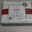 Mellanni Queen Sheets Set - 4 PC Iconic Collection Bedding - Hotel Luxury, Extra Soft, Cooling Bed Sheets - Wrinkle, Fade, Stain Resistant (Queen, Sage)