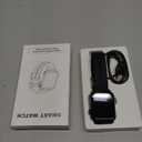 Smart Watch for Kids 1.85" with Fitness Tracker, Sleep Monitor, 22/100+ Sport Modes, DIY Dial, IP68 Waterproof, Step Counter, Heart Rate, Camera, with/Without APP, Gift for 3-12 Years Old Boys Girls (Black)