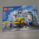 LEGO City Car Wash 60362 Building Toy Set, Fun Gift Idea for Kids Ages 6+, Features Spinnable Washer Brushes and Includes an Automobile and 2 Minifigures, Medium, Small