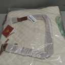 LOVEVOOK Lunch Tote Bag for Women, 15.6 Inch Laptop Bag with Insulated Lunch Compartment, Quilted Large Capacity Computer Handbag with Purse for Business, Work, Collage, Office, Casual, Beige-brown