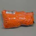 fun shack Men's Prisoner Costume, Orange Jail Inmate Jumpsuit, Adult Prison Outfit for Halloween or Costume Parties, L