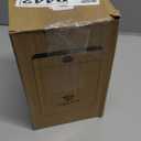 KIGI Glass Coffee Canister for Ground Coffee with One-Way CO2 Valve and Freshness Tracker,Airtight Coffee Bean Storage Containers (1.1L/34OZ)