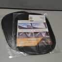 2 x EcoNour Miniature Static Cling Window Shade for Car Sun Visor (2 Pack) | Windshield Sun Shade Static Cling for Driving Glare Shield | Cling Car Shade for Windshield | Sun Glare Protection Accessories