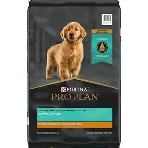 Purina Pro Plan High Protein Chicken & Rice Formula Dry Puppy Food 18 lb. Bag,  Best By 01/2027