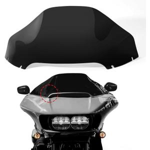 13inch Windshield, Motorcycle Windscreen Fit for Harley Road Glide FLTR FLTRX 2014-2022 Dual Light Glide (Black)