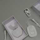 V-WHITE Ultrasonic U-Shaped Toothbrush for Teeth Whitening, Electric Toothbrush For Adults - 360 Mouth Cleansing, Hands Free Gums Protection - Wireless Charging & LED Light -Waterproof IPX7 Certified (1 Count (Pack of 1))