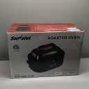 SUNVIVIPRO Roaster Oven 28 Quart, Electric Turkey Roaster with Self-Basting Lid, Removable Pan & Rack, Variable Temp Control, Stainless Steel, Black