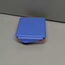 New Wave Enviro Safe Snacker, Stainless Steel Food Container, BPA Free, Stackable and Cabinet Friendly, Blue, Large Size, 23oz. Capacity