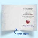 4 x Missonemi Fathers Day Card for Husband, Dad to Be Gift from Wife, Father to Be Greeting Card, Happy Father's Day Card for Expecting Dad, Sweet Card for Our Growing Family