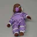 The New York Doll Collection 11 inch Soft Body Baby Doll in Gift Box - 11" Doll Toy for Kids, Boys, Girls and Toddlers - Baby Doll Pacifier Accessory Included (African American)