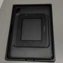 TORRAS for iPad Mini 7 A17 Pro Case, iPad Mini 6 Case with Pencil Holder, Ultra Stable Stand, Multiple Adjustable Viewing Angles, Slim Protective Kickstand Cover, Translucent iPad Mini 6th Case, Black