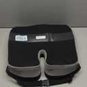 Seat Cushions for Office Chairs Wheelchair Cushion for Long Sitting Back PainMemory Foam Seat Car Computer Desk Chair CushionCoccyx Cushion for Tailbone Pain Relief Cushion Office Chair Butt Pillow (Black)