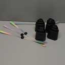 Fly Fans for Tables, Fly Fan Outdoor Indoor Keep Flies Away, Table Top Spinner with Holographic Blades, Flies Deterrent for Picnic, Restaurant, Party, Home, BBQ (4 Pack)