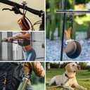 KINLINK 25 Pack Black Carabiner Clip, 1.97 inch Heavy Duty Spring Snap Hook, Small Caribeener Clips for Outdoor Camping, Swing Set, Hammock, Hiking Travel, Fishing, Quick Link Keychain