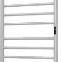 Electric Towel Warmer Rack,Heating Towel Warmer,Timer & Temperature Control,Wall-Mounted Plug-in for Bathroom,Brushed,Stainless Steel,10-Bar(31.5x20.08x4.41in)