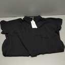 Bsubseach Women Swimsuit Coverup Shirt Dress Button Down Bathing Suit Cover Up Beach Vacation Outfits S