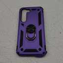 ADDIT S23 Case, Phone Case for Samsung Galaxy S23 6.1 inch Case,with Kickstand Ring,Adjustable Stand,Military Grade,Heavy Duty Protection,Shockproof,Anti-Fingerprint,Support Magnet Car Mount,Purple