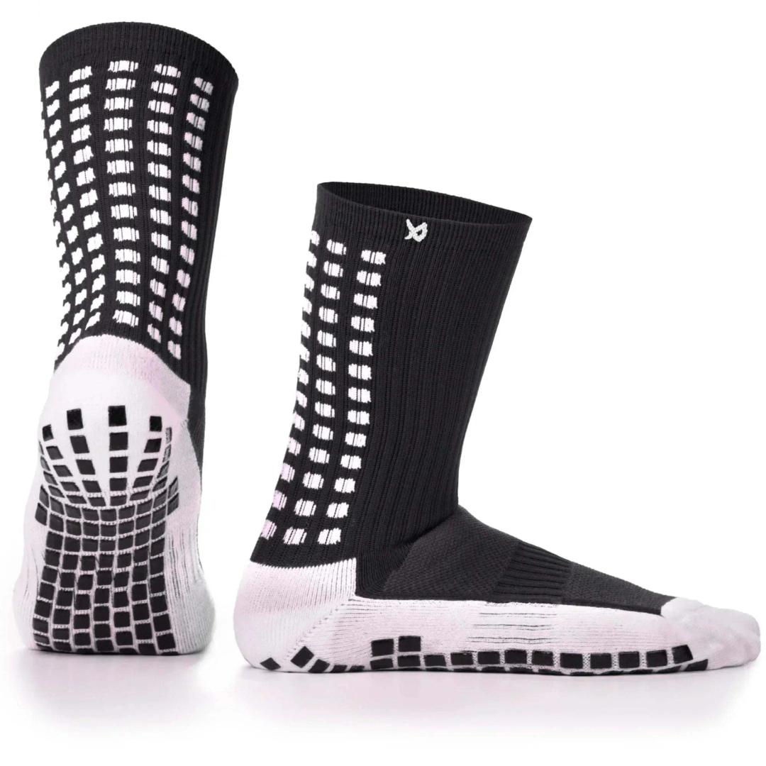 Lux Dual Grip Socks - Soccer Grip Socks for Men and Women. GripArray Performance & Comfort