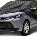 Waterproof 420D Oxford Fabric Car Cover fit Toyota Sienna - Reinforced PU Coating, All-Weather Protection, Easy to Install