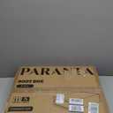 PARANTA 8-Piece Boot and Shoe Storage Box, Stackable Clear Plastic Shoe Box, Space-Saving Shoe Organizer for Boots, Sneakers, and High Heels, Black