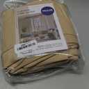 MIULEE Room Darkening Curtains Thermal Insulated Drapes Solid Window Treatment Set Grommet Top Light Blocking Blackout Curtain for Living Room/Bedroom 2 Panels 42 x 63 inch Beige