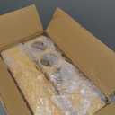 Calmbee 9 IN 1 Storage Bag Organizer for Kitchen Drawer, Bamboo Foil and Plastic Wrap with Cutter, Organizers Compatible Gallon, Quart, Sandwich Snack Size (Natural)